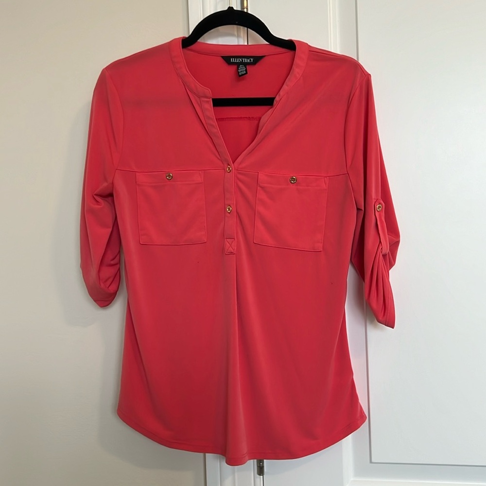 Coral Ellen Tracy Shirt